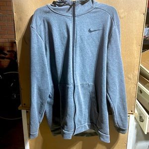 Nike dry fit grey jacket